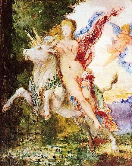 Gustave Moreau Europa and the Bull